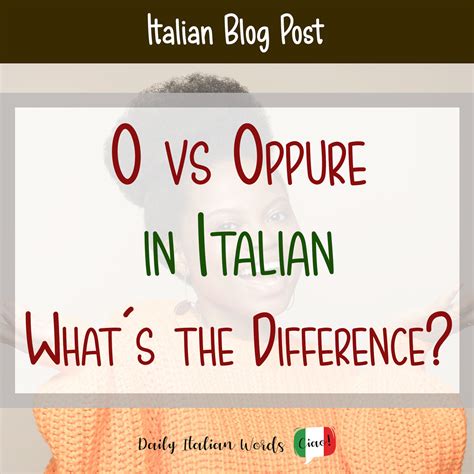 oppure sinonimi|oppure vs o.